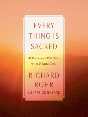 cover image of Every Thing Is Sacred